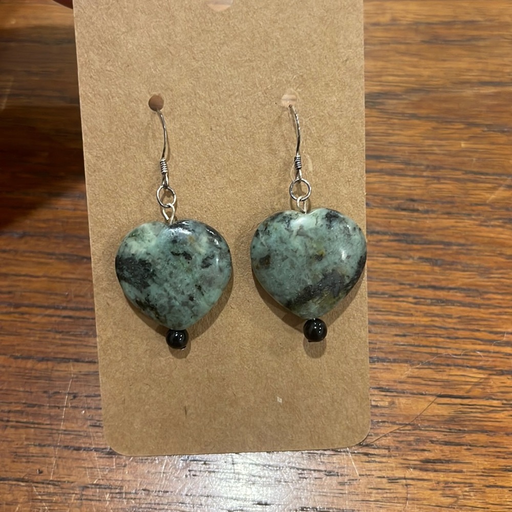 Gemstone earrings